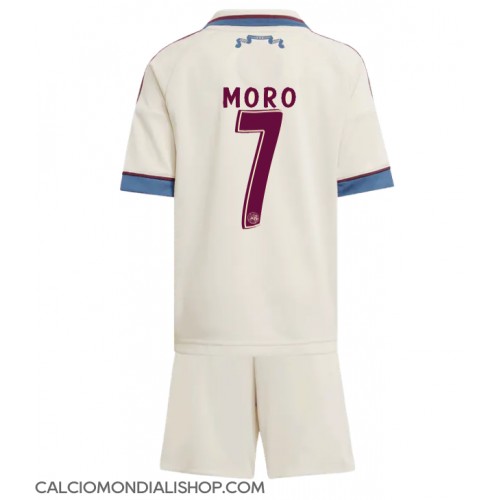 Maglie da calcio Ajax Raul Moro #7 Terza Maglia Bambino 2025-26 Manica Corta (+ Pantaloni corti)